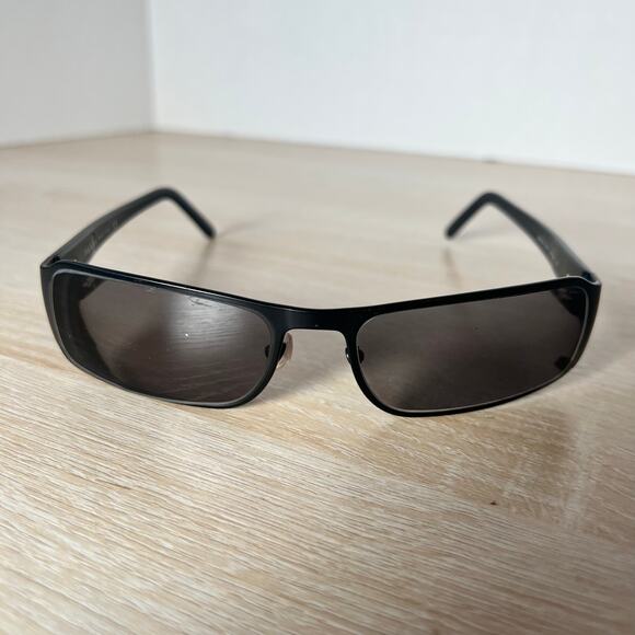 Prada SPR52F 1BO-3M1 2006 Vintage Sunglasses FRAMES ONLY Black 60-17-135 READ - Picture 2 of 9